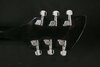 Rickenbacker 360/6 , Jetglo: Headstock - Rear