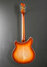 Rickenbacker 360/12 Limited Edition, Satin Autumnglo: Full Instrument - Rear