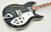 Rickenbacker 381/6 V69, Jetglo: Body - Front