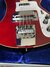 Rickenbacker 4001/4 , Burgundy: Close up - Free2
