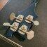 Rickenbacker 4001/4 , Azureglo: Headstock - Rear