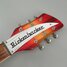 Jun 2019 Rickenbacker 381/6 V69, Fireglo: Headstock
