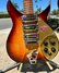 Rickenbacker 325/6 RIC Boutique One-Off, Amber Fireglo: Body - Front