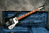 Rickenbacker 4001/4 CB Checkered Binding, Jetglo: Full Instrument - Front