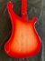 Rickenbacker 4003/4 , Fireglo: Body - Rear