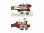 Dec 1994 Rickenbacker 4001/4 V63, Fireglo: Headstock