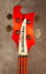 Rickenbacker 4000/4 , Fireglo: Headstock