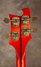 Rickenbacker 4000/4 , Fireglo: Headstock - Rear