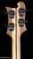 Rickenbacker 4003/4 , Natural Walnut: Headstock - Rear