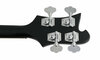 Rickenbacker 4003/4 , Matte Black: Headstock - Rear