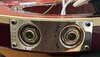Rickenbacker 4001/4 , Burgundy: Close up - Free