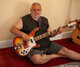 Rickenbacker 4003/4 CB Checkered Binding, Autumnglo: Close up - Free2