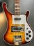 Rickenbacker 4003/4 CB Checkered Binding, Autumnglo: Body - Front
