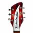 Jun 2000 Rickenbacker 381/6 , Fireglo: Headstock
