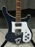 Rickenbacker 481/6 Slant Fret, Azureglo: Body - Front