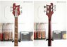 Jan 1983 Rickenbacker 4001/4 , Burgundy: Headstock