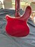 Rickenbacker 4005/4 , Burgundy: Body - Rear