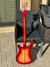 Rickenbacker 4001/4 FL, Fireglo: Full Instrument - Rear