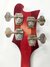 Rickenbacker 4001/4 C64, Fireglo: Headstock - Rear