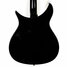 Rickenbacker 325/6 V59, Jetglo: Body - Rear
