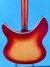 Rickenbacker 360/12 WB, Fireglo: Body - Rear