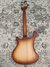 Rickenbacker 4003/4 CB Checkered Binding, Satin Autumnglo: Full Instrument - Rear