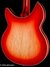 Rickenbacker 360/12 C63, Fireglo: Body - Rear