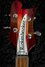 Jun 2023 Rickenbacker 4003/4 , Fireglo: Headstock