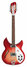 Rickenbacker 330/12 , Fireglo: Full Instrument - Front