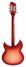 Rickenbacker 330/12 , Fireglo: Full Instrument - Rear