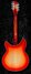 Rickenbacker 360/12 C63, Fireglo: Full Instrument - Rear