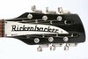 Feb 1967 Rickenbacker 330/12 , Jetglo: Headstock