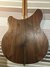 Rickenbacker 360/6 , Natural Walnut: Body - Rear