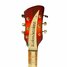 Sep 2013 Rickenbacker 381/6 , Fireglo: Headstock
