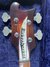 Jun 1992 Rickenbacker 4001(LH)/4 V63, Fireglo: Headstock