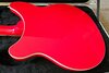 Rickenbacker 360/6 , Pillarbox Red: Body - Rear