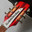 Sep 2023 Rickenbacker 360/12 C63, Fireglo: Headstock