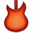 Rickenbacker 4005/4 XC 90th Anniversary, Amber Fireglo: Body - Rear