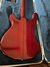 Rickenbacker 4001/4 , Burgundy: Body - Rear