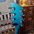 Rickenbacker 360/6 , Turquoise: Headstock - Rear