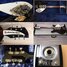 Rickenbacker 325/6 , Black: Close up - Free