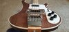 Rickenbacker 4003/4 Mod, Natural Walnut: Close up - Free