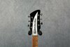 Oct 2022 Rickenbacker 350/6 V63, Jetglo: Headstock
