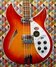 Rickenbacker 4005/4 XC 90th Anniversary, Amber Fireglo: Body - Front
