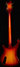 Rickenbacker 4004/4 Cii, Amber Fireglo: Full Instrument - Rear