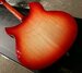 Rickenbacker 330/6 , Fireglo: Body - Rear