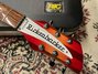 Jul 2023 Rickenbacker 330/6 , Fireglo: Headstock