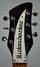 May 1966 Rickenbacker 450/6 , Black: Headstock