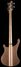 Rickenbacker 4003/4 S, Natural Walnut: Full Instrument - Rear