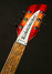 Jul 2023 Rickenbacker 330/6 , Fireglo: Headstock